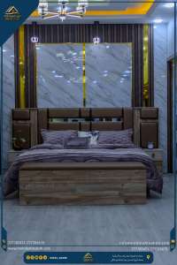 ⁦سرير مقاس 200×180 سم⁩ - الصورة ⁦8⁩