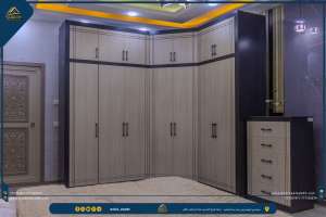 ⁦دولاب زاوية 280×220سم⁩ - الصورة ⁦2⁩