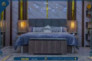 ⁦سرير مقاس 200×180 سم⁩ - الصورة ⁦5⁩