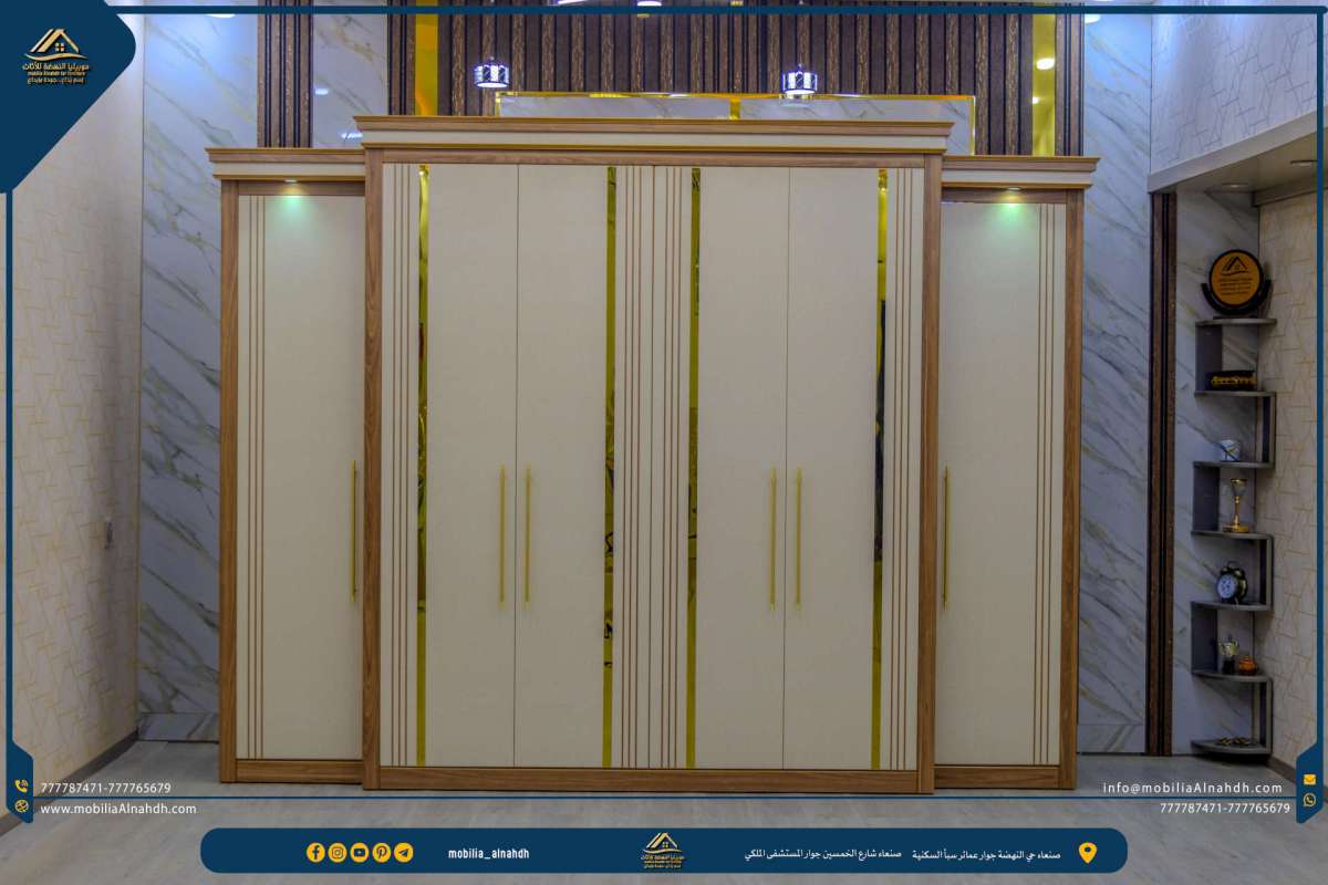 ⁦دولاب ملابس مقاس310سم⁩ - الصورة ⁦3⁩
