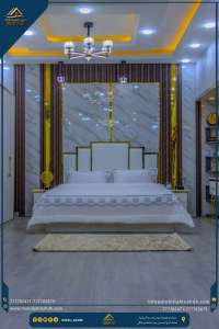 ⁦سرير مقاس 200×180 سم⁩ - الصورة ⁦7⁩