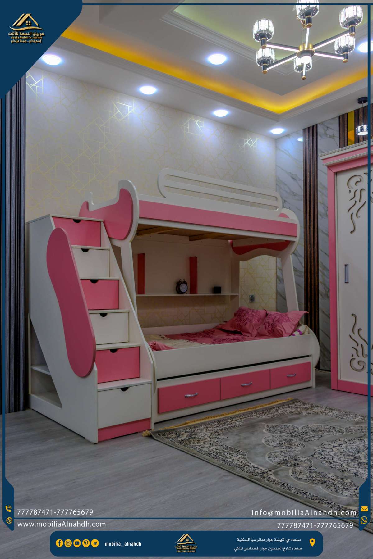 ⁦سرير مقاس 120x190 سم⁩ - الصورة ⁦4⁩