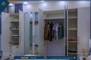 ⁦دولاب ملابس مقاس 310سم⁩ - الصورة ⁦10⁩