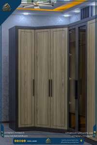 ⁦دولاب زاوية مقاس 280*220سم⁩ - الصورة ⁦9⁩