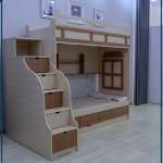 سرير طابقين مقاس 90×190سم