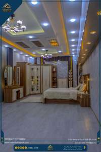 غرفة نوم زاوية مقاس 230×210سم