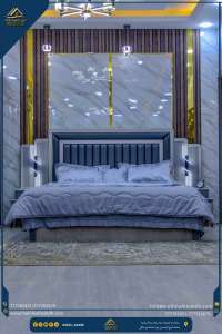 ⁦سرير مقاس 200×180 سم⁩ - الصورة ⁦4⁩