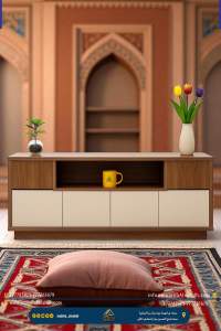 ⁦طاولة مجلس مقاس 140سم⁩ - الصورة ⁦2⁩