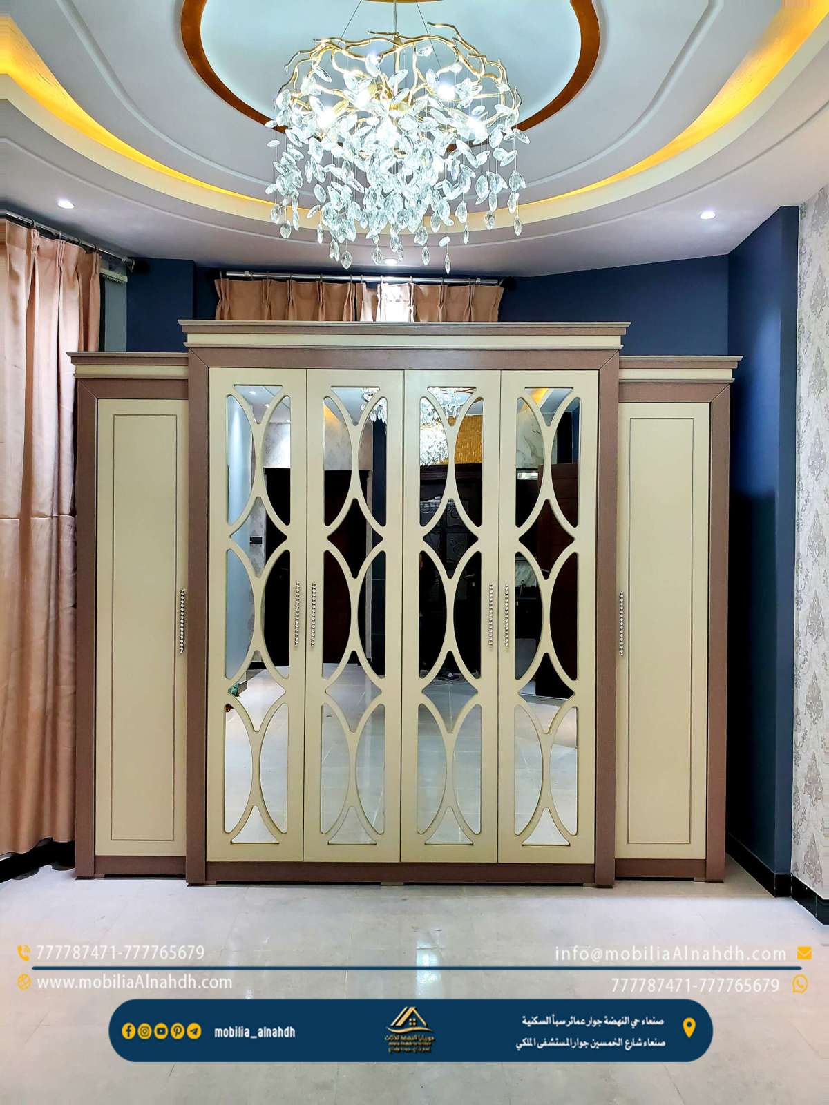 ⁦دولاب ملابس مقاس280سم⁩ - الصورة ⁦3⁩
