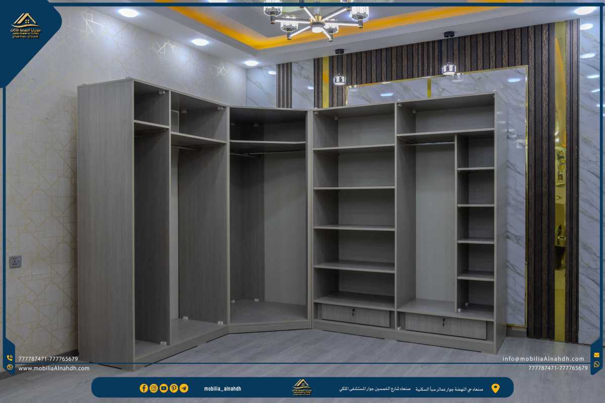 ⁦دولاب زاوية مقاس 300×230سم⁩ - الصورة ⁦11⁩